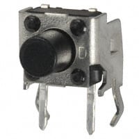 Tactile Switch SPST-NO Side Actuated Through Hole, Right Angle Tactile Switch SPST-NO Side Actuated Through Hole, Right Angle
