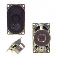 16 Ohms Full Range Speaker 1.5 W 250 Hz ~ 10 kHz Top Oval, Rectangular Frame 16 Ohms Full Range Speaker 1.5 W 250 Hz ~ 10 kHz Top Oval, Rectangular Frame