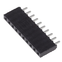 10 位置 插座 连接器 0.100"(2.54mm) 通孔 镀金 10 位置 插座 连接器 0.100"(2.54mm) 通孔 镀金