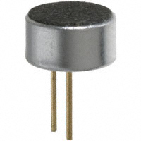 30 Hz ~ 15 kHz 模拟 麦克风 驻极体电容 2 V ~ 10 V 全向 ( -42dB ±3dB ) PC 引脚 30 Hz ~ 15 kHz 模拟 麦克风 驻极体电容 2 V ~ 10 V 全向 ( -42dB ±3dB ) PC 引脚