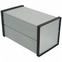 Box Metaal, aluminium met plastic omlijstingen Zwart, zilver Eindpaneel(panelen) 6,960" L x 3,780" B (176,78mm x 96,01mm) X 3,780" (96,00mm) Box Metaal, aluminium met plastic omlijstingen Zwart, zilver Eindpaneel(panelen) 6,960" L x 3,780" B (176,78mm x 96,01mm) X 3,780" (96,00mm)