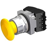 Pushbutton Switch DPST-NC Standard Panel Mount, Front Pushbutton Switch DPST-NC Standard Panel Mount, Front