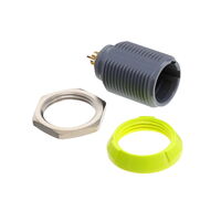 8 Position Circular Connector Receptacle, Female Sockets Solder Cup 8 Position Circular Connector Receptacle, Female Sockets Solder Cup