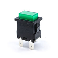 Pushbutton Switch SPST-NO Standard Panel Mount, Snap-In Pushbutton Switch SPST-NO Standard Panel Mount, Snap-In