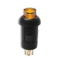 Pushbutton Switch SPST-NO Standard, Illuminated Panel Mount, Snap-In Pushbutton Switch SPST-NO Standard, Illuminated Panel Mount, Snap-In