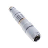 4 Position Circular Connector Plug, Male Pins Crimp 4 Position Circular Connector Plug, Male Pins Crimp