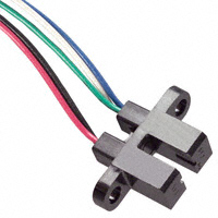 Optical Sensor Through-Beam 0.125" (3.18mm) Module, Wire Leads Optical Sensor Through-Beam 0.125" (3.18mm) Module, Wire Leads