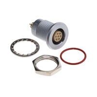 7 Position Circular Connector Receptacle, Female Sockets Solder Cup 7 Position Circular Connector Receptacle, Female Sockets Solder Cup