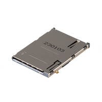 7 (6 + 1) Positionen, Kartenstecker SIM-Karte Oberflächenmontage, rechtwinklig Gold 7 (6 + 1) Positionen, Kartenstecker SIM-Karte Oberflächenmontage, rechtwinklig Gold