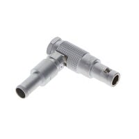 4 Position Circular Connector Plug, Male Pins Solder Cup 4 Position Circular Connector Plug, Male Pins Solder Cup