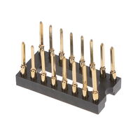 16 (2 x 8) Posisjon DIP, 0,3" (7,62mm) radavstand Kontakt Gull Gjennomgående hull 16 (2 x 8) Posisjon DIP, 0,3" (7,62mm) radavstand Kontakt Gull Gjennomgående hull