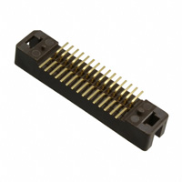 针座连接器 表面贴装型 30 位置 0.050"(1.27mm) 针座连接器 表面贴装型 30 位置 0.050"(1.27mm)