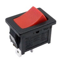 摇臂开关 SPST 16A(AC) 125 V 面板安装,卡入式 摇臂开关 SPST 16A(AC) 125 V 面板安装,卡入式