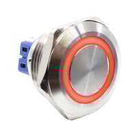 Pushbutton Switch DPST-NO/NC Anti-Vandal, Illuminated Panel Mount, Front Pushbutton Switch DPST-NO/NC Anti-Vandal, Illuminated Panel Mount, Front