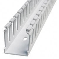 Wire Duct White Slotted (Raceway), Base Screw 6.00' (1.83m) Wire Duct White Slotted (Raceway), Base Screw 6.00' (1.83m)