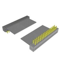 30 Position Cable Assembly Rectangular Plug to Plug, Reversed 30 Position Cable Assembly Rectangular Plug to Plug, Reversed