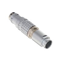 4 Position Circular Connector Plug, Male Pins Solder Cup 4 Position Circular Connector Plug, Male Pins Solder Cup