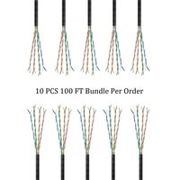 4 (2 twisted-pair) Geleiders Multi-pair, Cat6e Kabel Zwart 23AWG Folie 100,0' (30,5m) 4 (2 twisted-pair) Geleiders Multi-pair, Cat6e Kabel Zwart 23AWG Folie 100,0' (30,5m)