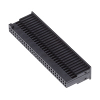 60 矩形連接器 - 外罩 絕緣體 黑色 0.050" (1.27mm) 60 矩形連接器 - 外罩 絕緣體 黑色 0.050" (1.27mm)