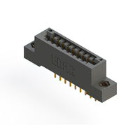 9 Position Female Connector Non Specified - Single Edge Gold 0.125" (3.18mm) Black 9 Position Female Connector Non Specified - Single Edge Gold 0.125" (3.18mm) Black