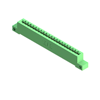 21 Position Female Connector Non Specified - Single Edge Gold 0.156" (3.96mm) Green 21 Position Female Connector Non Specified - Single Edge Gold 0.156" (3.96mm) Green