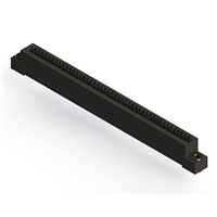 45 Position Female Connector Non Specified - Single Edge Gold 0.100" (2.54mm) Black 45 Position Female Connector Non Specified - Single Edge Gold 0.100" (2.54mm) Black