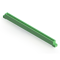 42 Position Female Connector Non Specified - Single Edge Gold 0.156" (3.96mm) Green 42 Position Female Connector Non Specified - Single Edge Gold 0.156" (3.96mm) Green