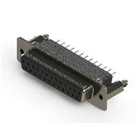 25 Position D-Sub Receptacle, Female Sockets Connector 25 Position D-Sub Receptacle, Female Sockets Connector