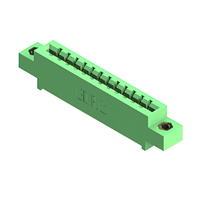 12 Position Female Connector Non Specified - Single Edge Gold 0.156" (3.96mm) Green 12 Position Female Connector Non Specified - Single Edge Gold 0.156" (3.96mm) Green