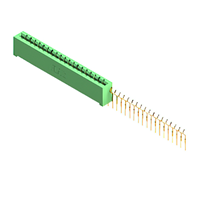 38 Position Female Connector Non Specified - Single Edge Gold 0.156" (3.96mm) Green 38 Position Female Connector Non Specified - Single Edge Gold 0.156" (3.96mm) Green