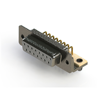 15 Position D-Sub Receptacle, Female Sockets Connector 15 Position D-Sub Receptacle, Female Sockets Connector