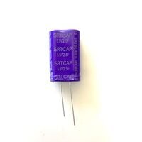 2.5 F (EDLC) Supercapacitor 5.5 V Radial, Can 180mOhm @ 1kHz 1000 Hrs @ 65°C 2.5 F (EDLC) Supercapacitor 5.5 V Radial, Can 180mOhm @ 1kHz 1000 Hrs @ 65°C