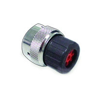 9 Position Circular Connector Plug Housing Free Hanging (In-Line) Coupling Nut 9 Position Circular Connector Plug Housing Free Hanging (In-Line) Coupling Nut