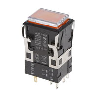 按钮开关 SPDT 标准,发光式 面板安装,卡入式 按钮开关 SPDT 标准,发光式 面板安装,卡入式