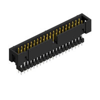 Connector kopstuk Through-hole 40 posities 0,100" (2,54mm) Connector kopstuk Through-hole 40 posities 0,100" (2,54mm)