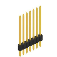 Connector kopstuk Through-hole 7 posities 0,050" (1,27mm) Connector kopstuk Through-hole 7 posities 0,050" (1,27mm)