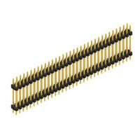 Connector Header Through Hole 66 position 0.079" (2.00mm) Connector Header Through Hole 66 position 0.079" (2.00mm)