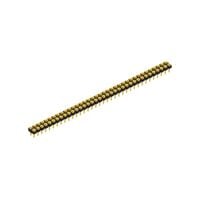 72 Posities Stiftlijst Connector 0,100" (2,54mm) Through-hole Goud 72 Posities Stiftlijst Connector 0,100" (2,54mm) Through-hole Goud
