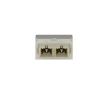 Coupler Fiber Optic Connector SC Receptacle To SC Receptacle Panel Mount, Snap-In Coupler Fiber Optic Connector SC Receptacle To SC Receptacle Panel Mount, Snap-In