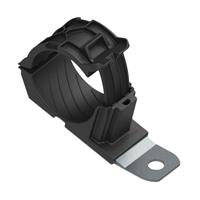 Cable Clamp, P-Type Black Fastener 1.390" ~ 2.000" (35.31mm ~ 50.80mm) Cable Clamp, P-Type Black Fastener 1.390" ~ 2.000" (35.31mm ~ 50.80mm)
