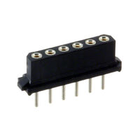 6 Positions Prise Connecteur 0,079po (2,00mm) Trou traversant Or 6 Positions Prise Connecteur 0,079po (2,00mm) Trou traversant Or