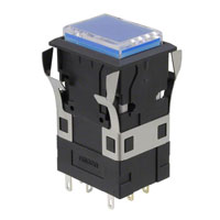 按钮开关 SPDT 标准,发光式 面板安装,卡入式 按钮开关 SPDT 标准,发光式 面板安装,卡入式