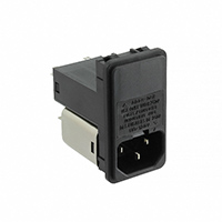 Power Entry Connector Receptacle, Male Blades - Module IEC 320-C14 Panel Mount, Snap-In Power Entry Connector Receptacle, Male Blades - Module IEC 320-C14 Panel Mount, Snap-In