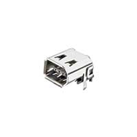 Firewire (IEEE 1394) Receptacle Connector 6 Position Through Hole, Right Angle Firewire (IEEE 1394) Receptacle Connector 6 Position Through Hole, Right Angle