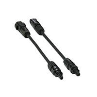 Cable Photovoltaic Pin Connector to Photovoltaic Socket Connector Line 0.49' (0.15m) 5.91" Cable Photovoltaic Pin Connector to Photovoltaic Socket Connector Line 0.49' (0.15m) 5.91"