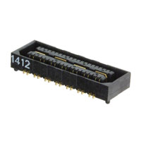 28 Position Connector Differential Pair Array, Female Surface Mount Gold 28 Position Connector Differential Pair Array, Female Surface Mount Gold