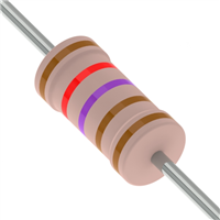 1.27 kOhms ±1% 1W Through Hole Resistor Axial Flame Proof, Safety Metal Film 1.27 kOhms ±1% 1W Through Hole Resistor Axial Flame Proof, Safety Metal Film
