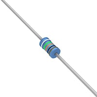 953 Ohms ±1% 0.25W, 1/4W Through Hole Resistor Axial Flame Retardant Coating, Safety Metal Film 953 Ohms ±1% 0.25W, 1/4W Through Hole Resistor Axial Flame Retardant Coating, Safety Metal Film