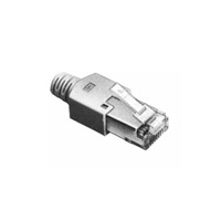 Plug Modular Connector 8p8c (RJ45, Ethernet) Position Shielded IDC Plug Modular Connector 8p8c (RJ45, Ethernet) Position Shielded IDC