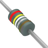 2.49 Ohms ±1% 0.25W, 1/4W Through Hole Resistor Axial Flame Retardant Coating, Safety Metal Film 2.49 Ohms ±1% 0.25W, 1/4W Through Hole Resistor Axial Flame Retardant Coating, Safety Metal Film